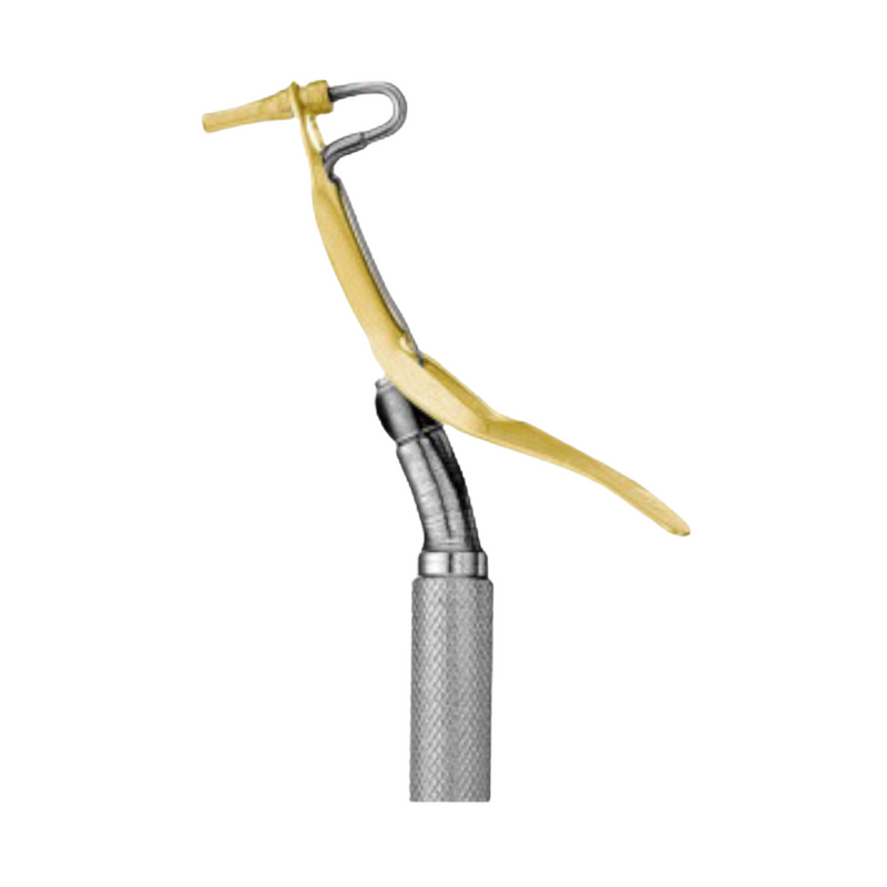 Amalgam Carrier, Lever Type, Single Ended, 2.0 mm Angled Tip